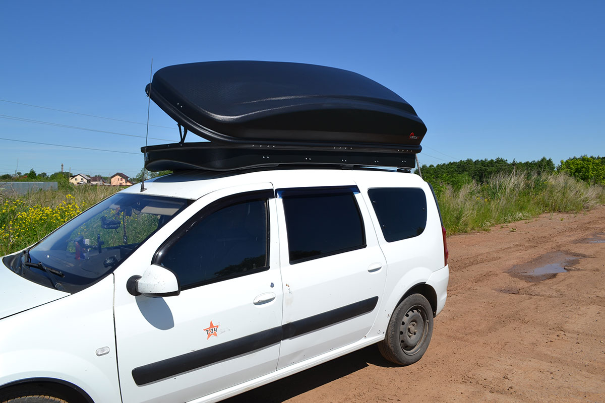 Автобокс Тритон Triton 1100 черный матовый на Лада Ларгус