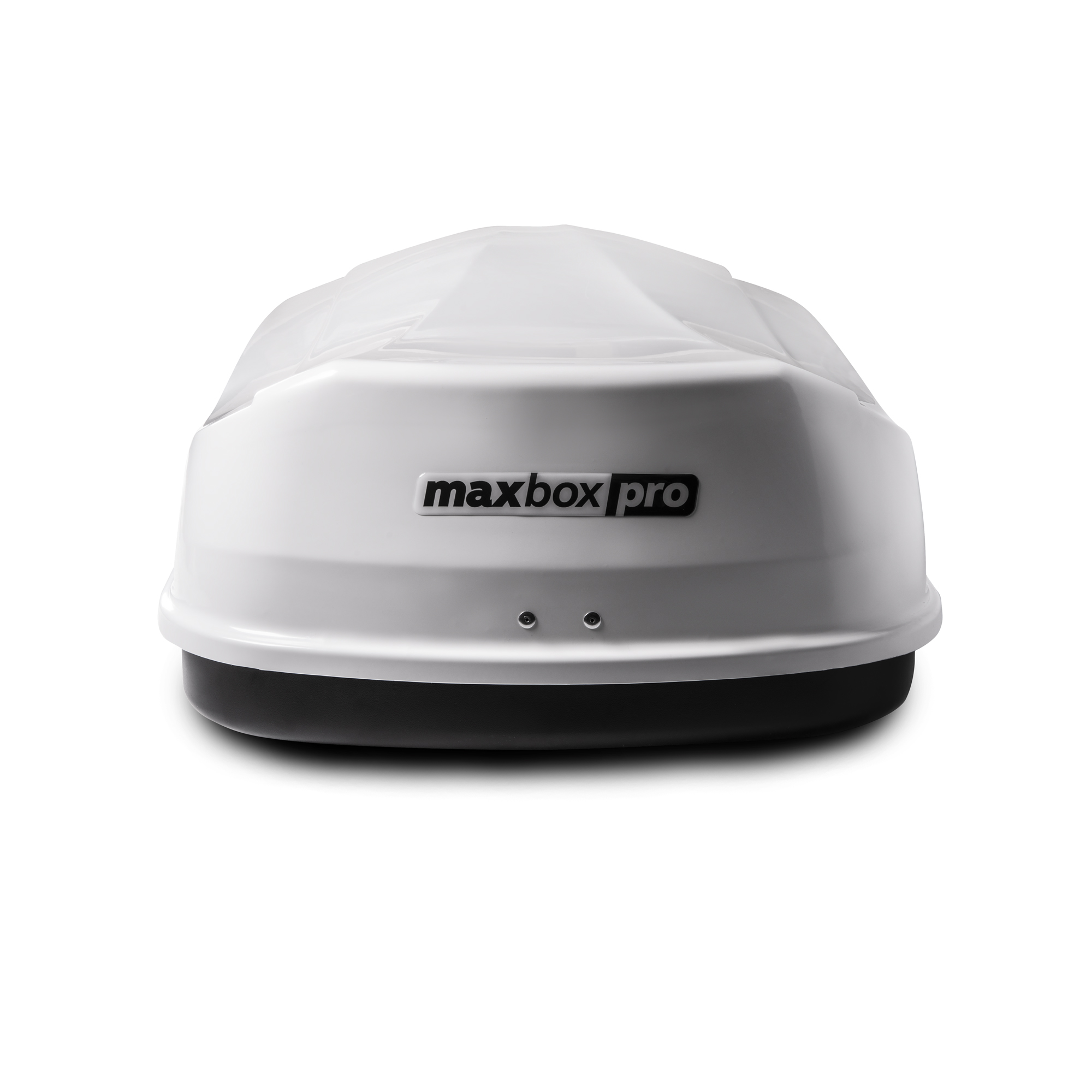 Автобокс на крышу MaxBox PRO / Maksima-List 520 white glossy (МаксБокс ПРО / Максима-Лист 520 белый глянцевый)