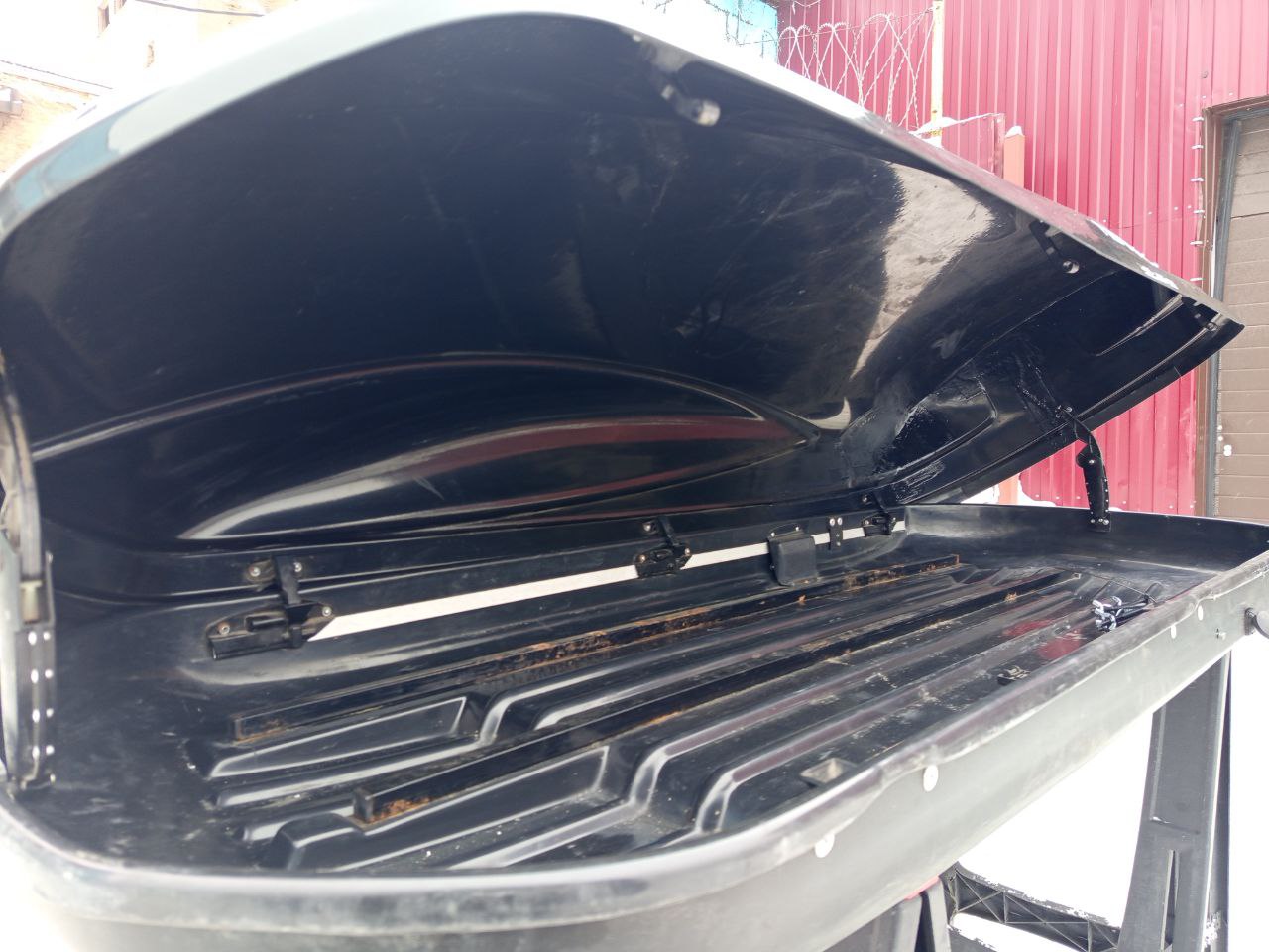 Автобокс Terra Drive 480 чёрный глянцевый Б/У