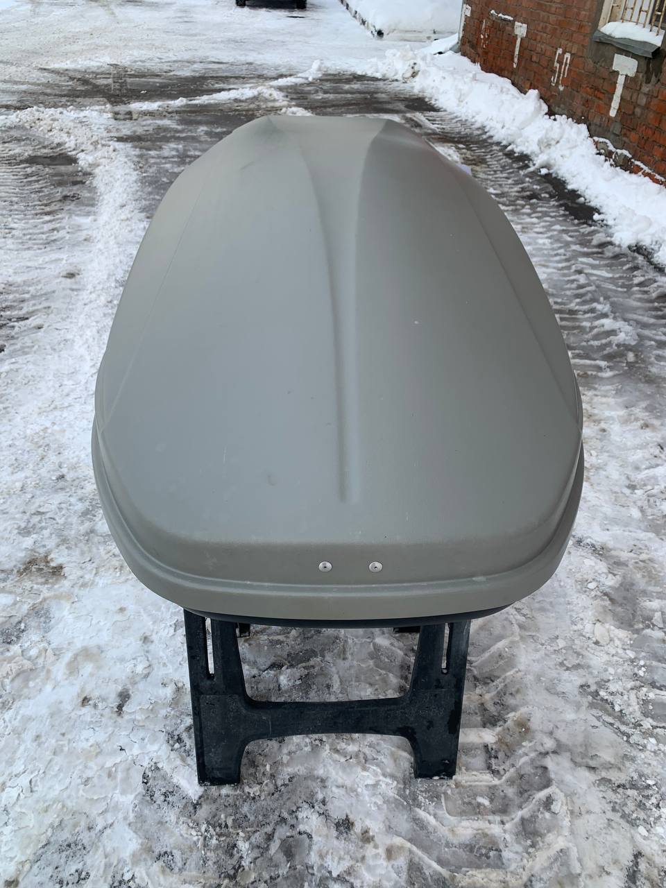 Автобокс MaxBox PRO (Максима-Лист) 460 серый матовый Б/У №2