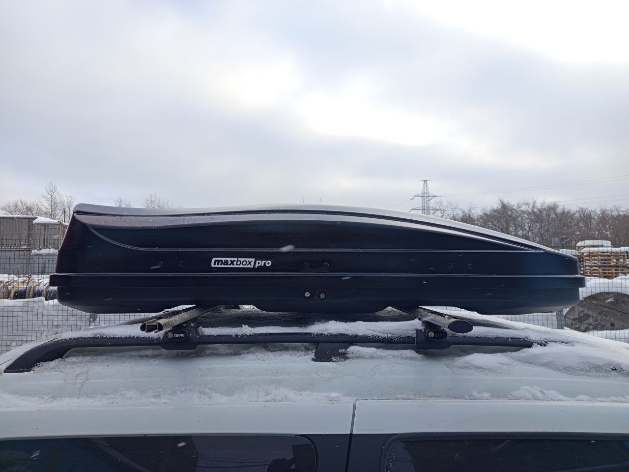 Автобокс MaxBox PRO (Максима-Лист) 520 чёрный матовый Б/У