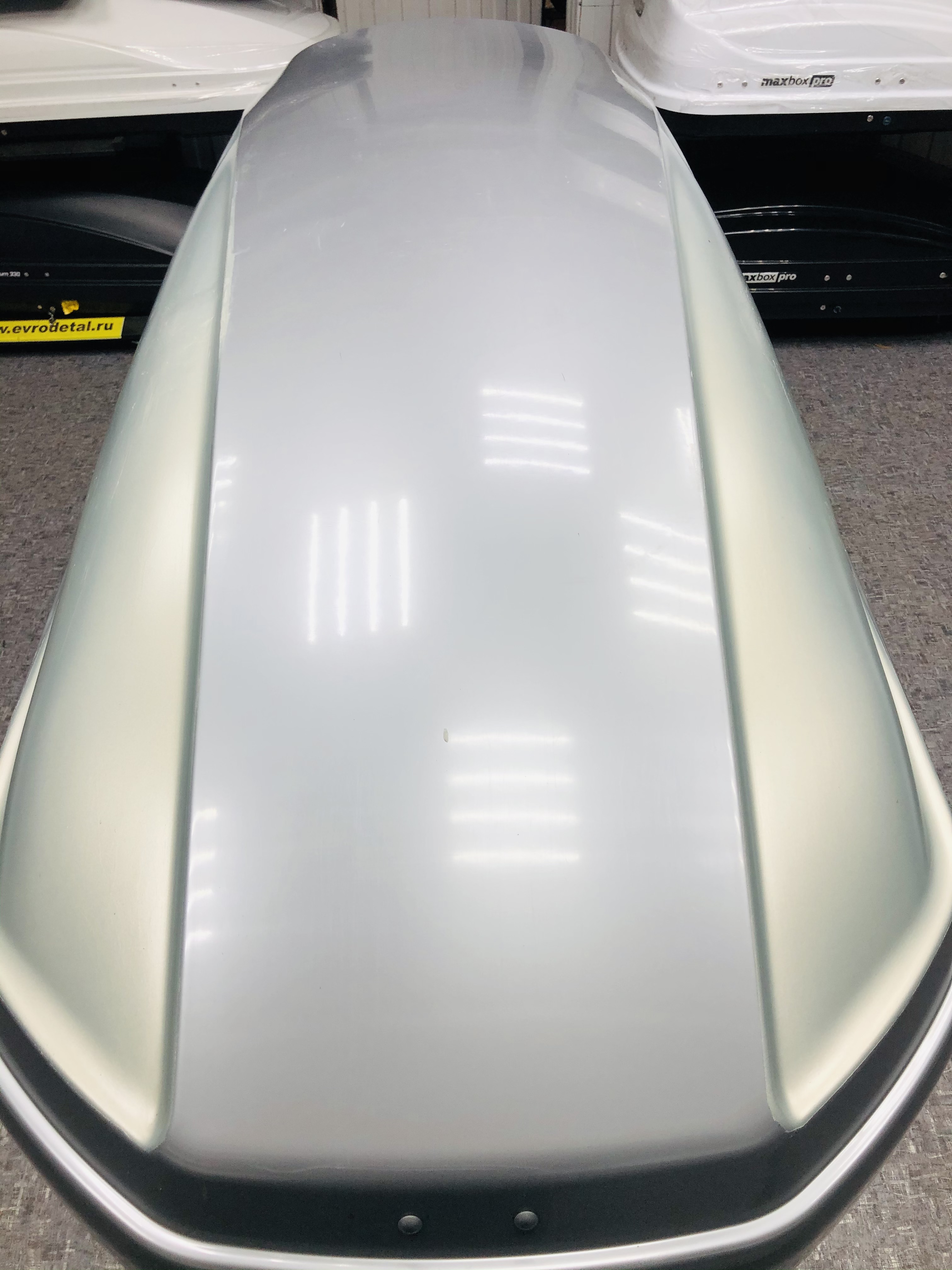 Автобокс Thule Atlantis 780 серый глянцевый Б/У