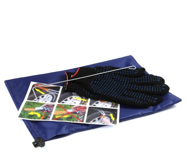 Браслеты противоскольжения ДорНабор "Внедорожник" XL 6 шт. (от 225/75 до 295/50)