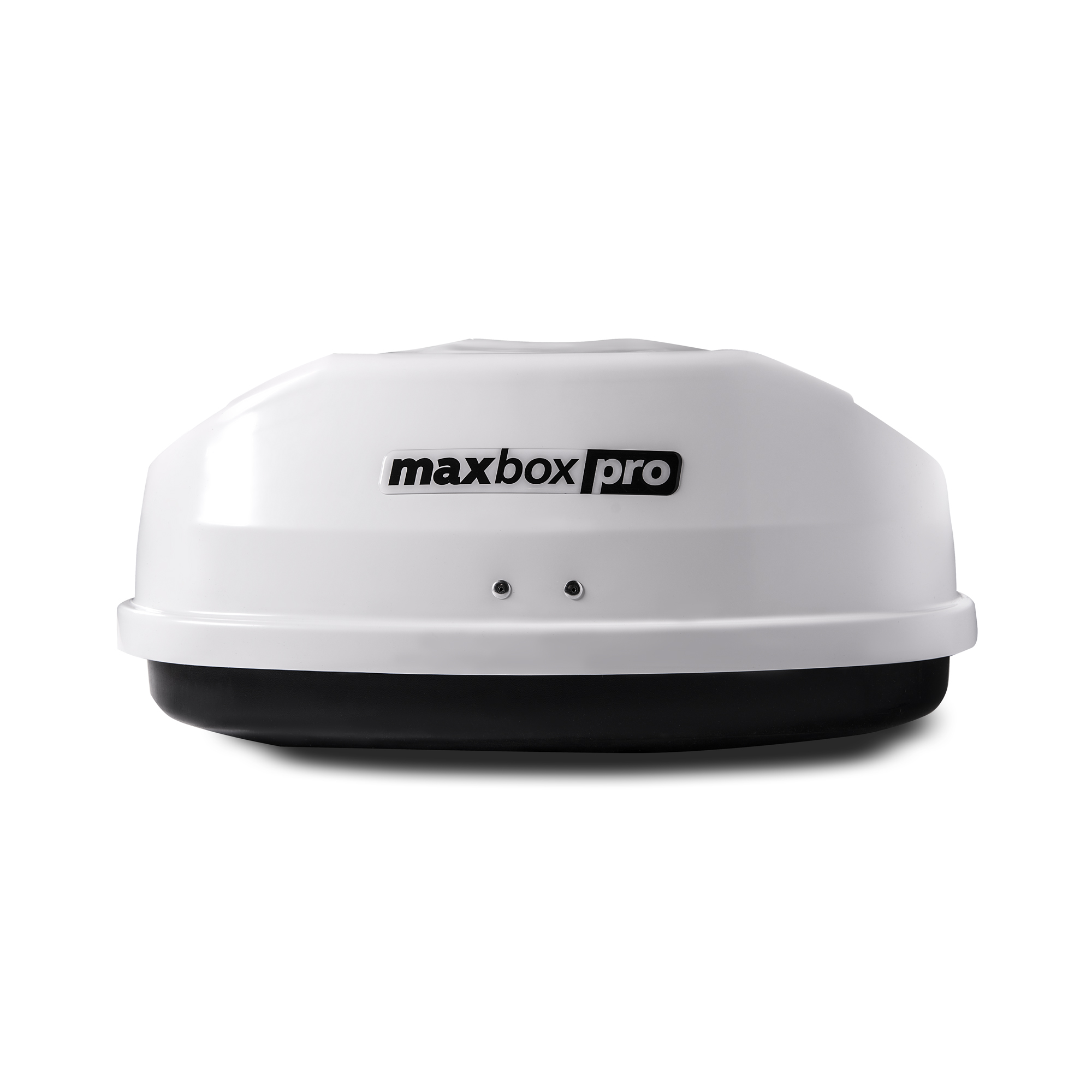Автобокс на крышу MaxBox PRO / Maksima-List 460 white glossy (МаксБокс ПРО / Максима-Лист 460 белый глянцевый)
