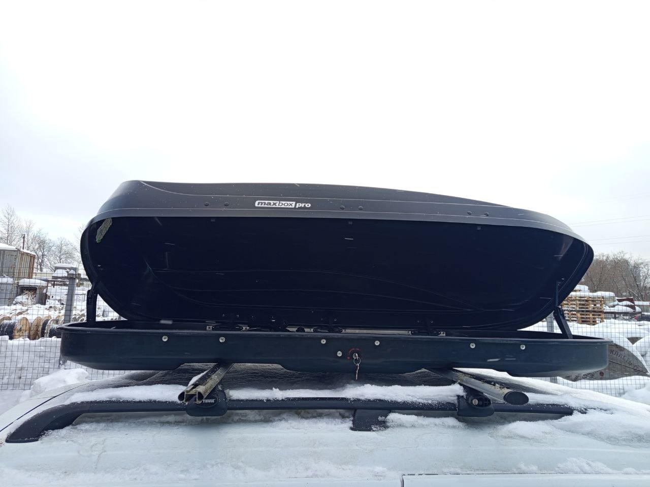 Автобокс MaxBox PRO (Максима-Лист) 520 чёрный матовый Б/У