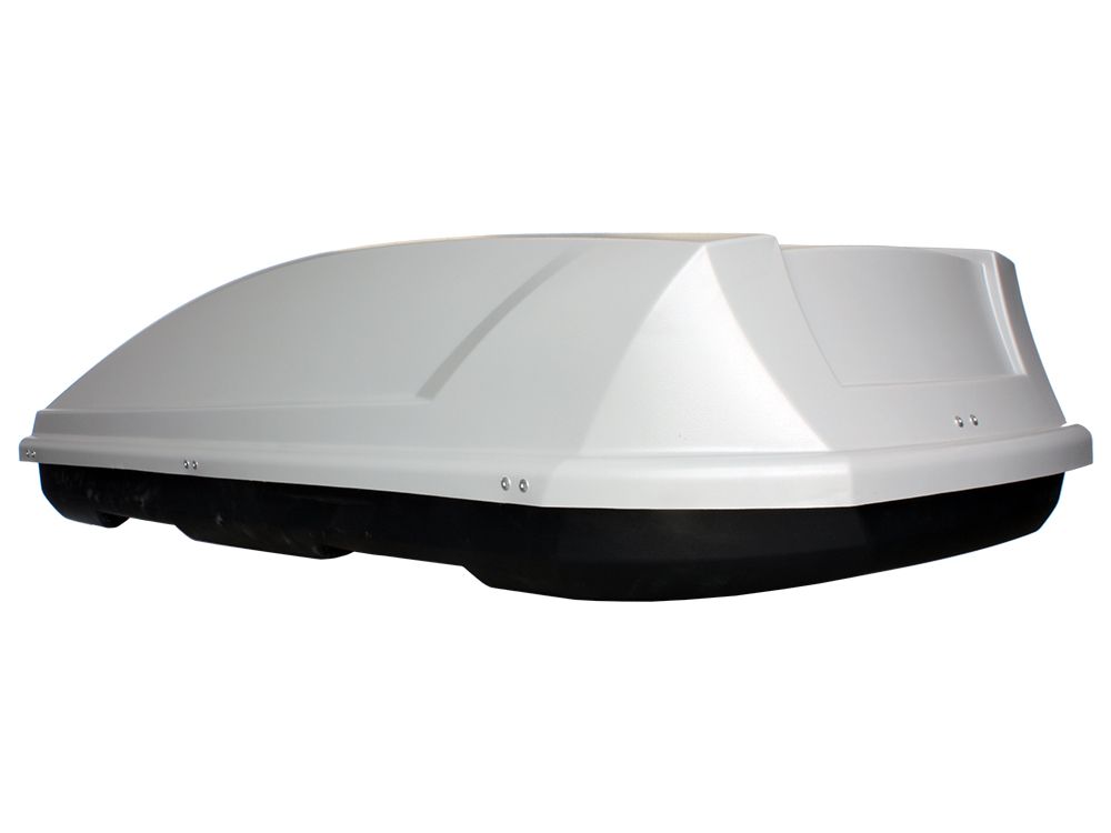 Автобокс на крышу Saturn 700 silver matte duo (Сатурн 700 серый матовый двусторонний)