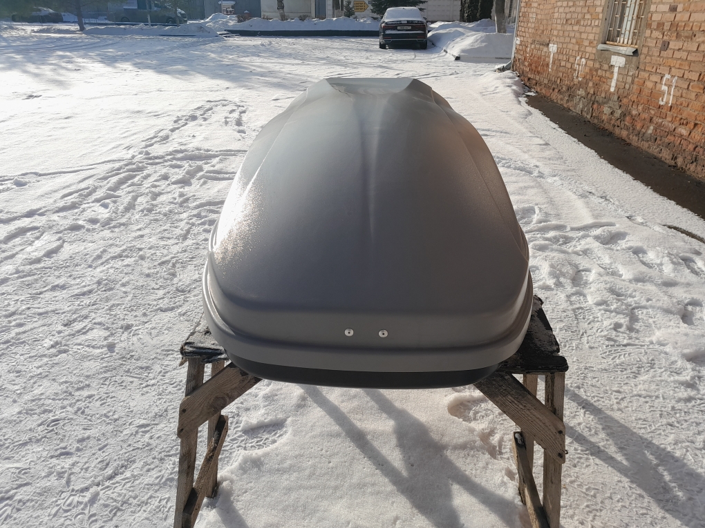 Автобокс MaxBox PRO (Максима-Лист) 520 серый матовый Б/У