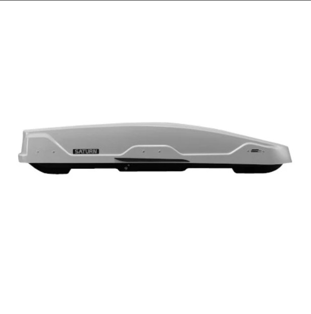 Автобокс на крышу Saturn 520 white matte SN 520 W DUO NEW UF (Сатурн 520 белый матовый СН 520 В ДУО НЬЮ УФ)