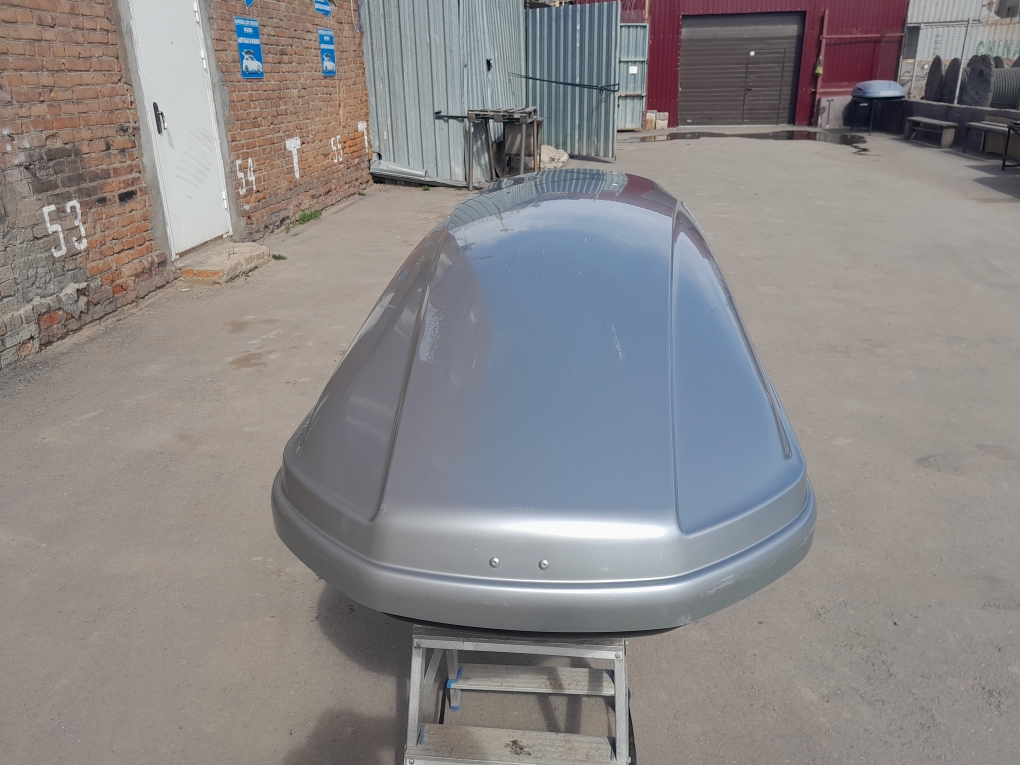 Автобокс Thule Atlantis 900 серый глянцевый Б/У