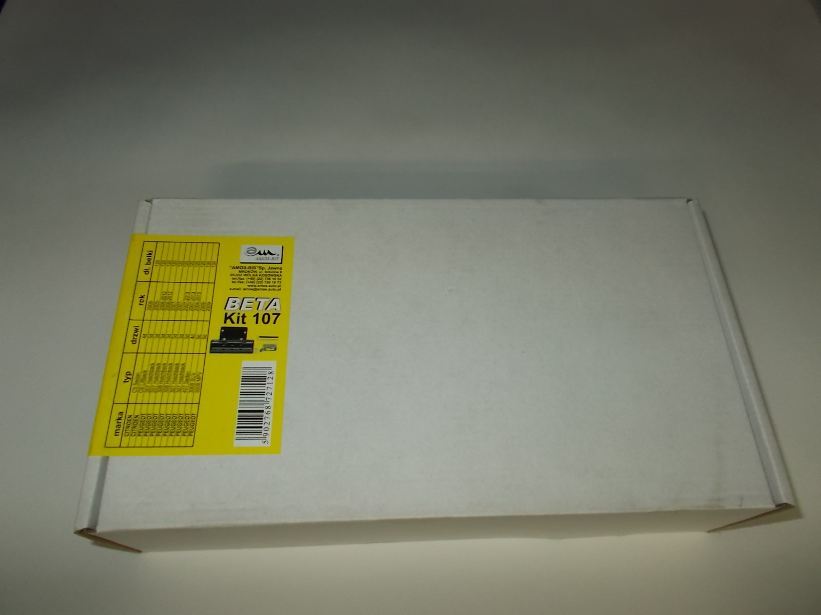 Адаптер Amos 107 на Peugeot 5008 с 2009 г.