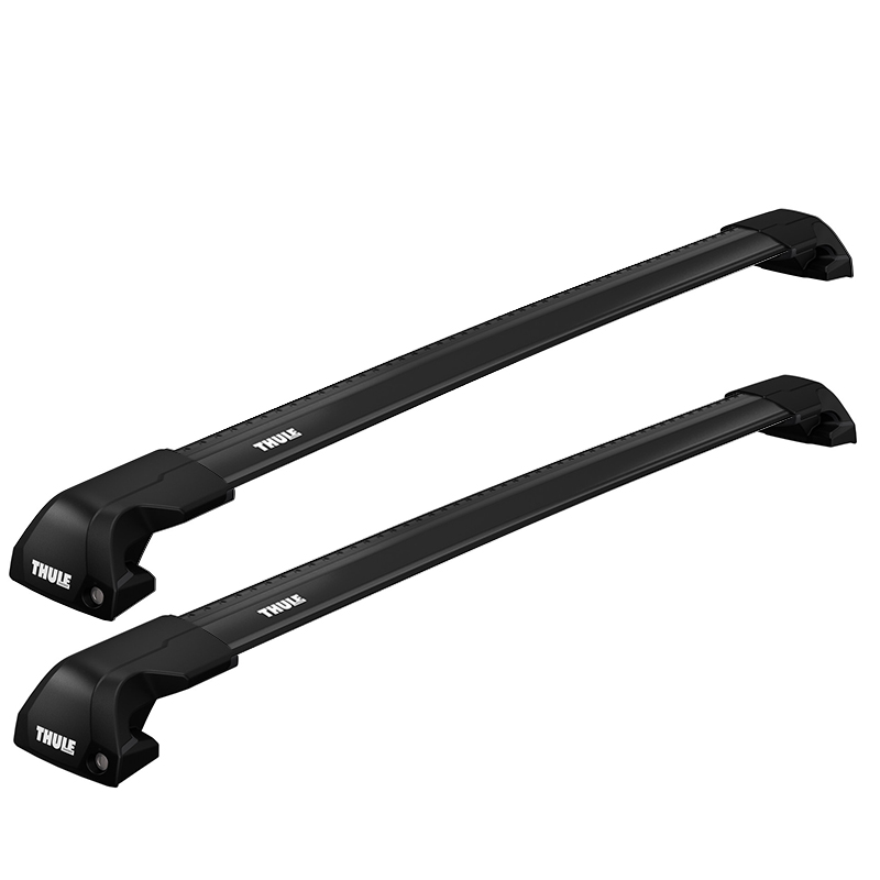 Багажник Thule WingBar Edge Black New Flush Rail на крышу Suzuki Hustler 5-dr MPV, 14-