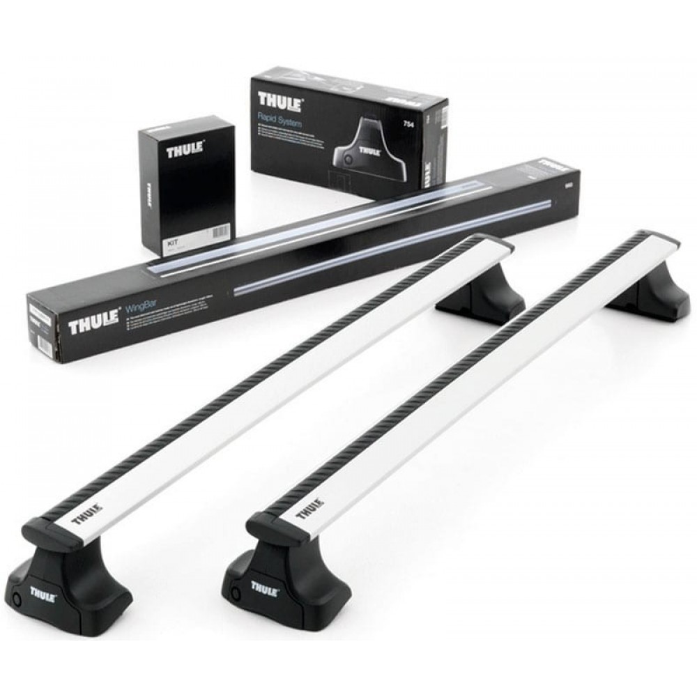 Багажник Thule WingBar для Toyota Hilux Пикап 4 дв. 1998-2004 (аэродинамическая дуга)