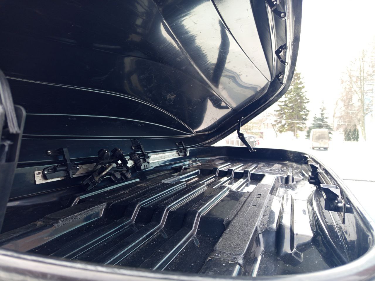 Автобокс MaxBox PRO (Максима-Лист) 520 чёрный матовый Б/У