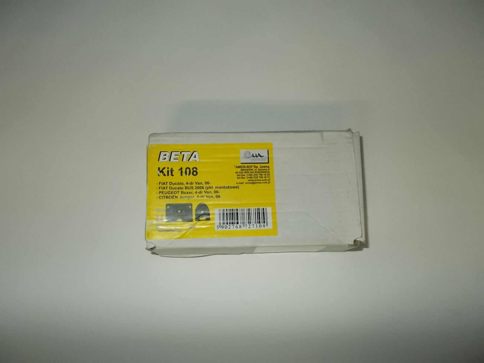 Адаптер Amos 108 на Citroen Jumper с 2006 г.