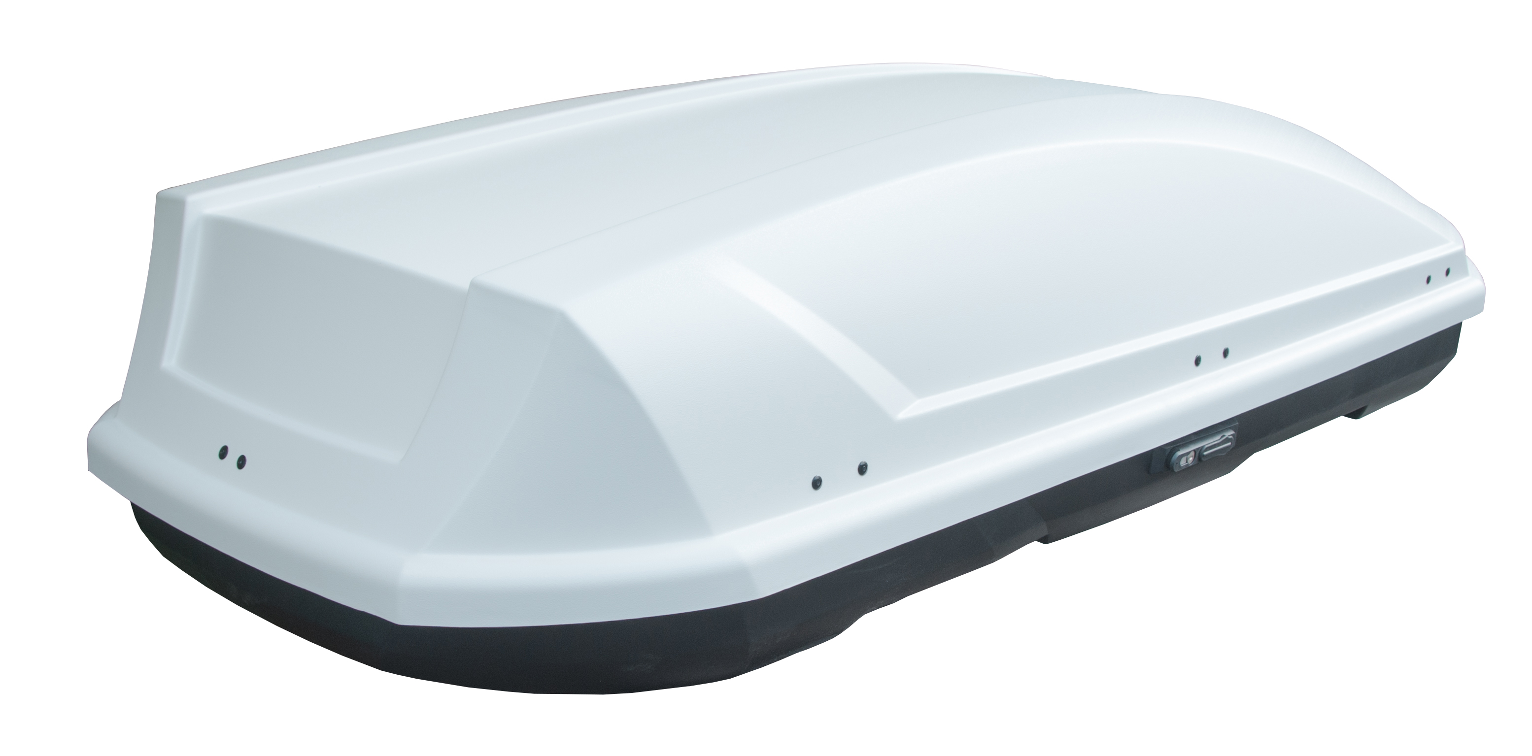 Автобокс на крышу Saturn 520 white matte duo (Сатурн 520 белый матовый двусторонний)