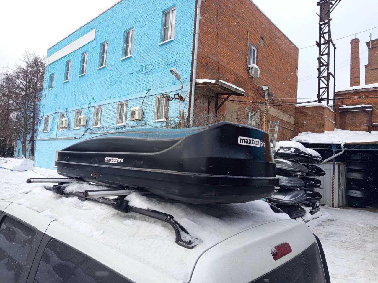 Автобокс MaxBox PRO (Максима-Лист) 520 чёрный матовый Б/У