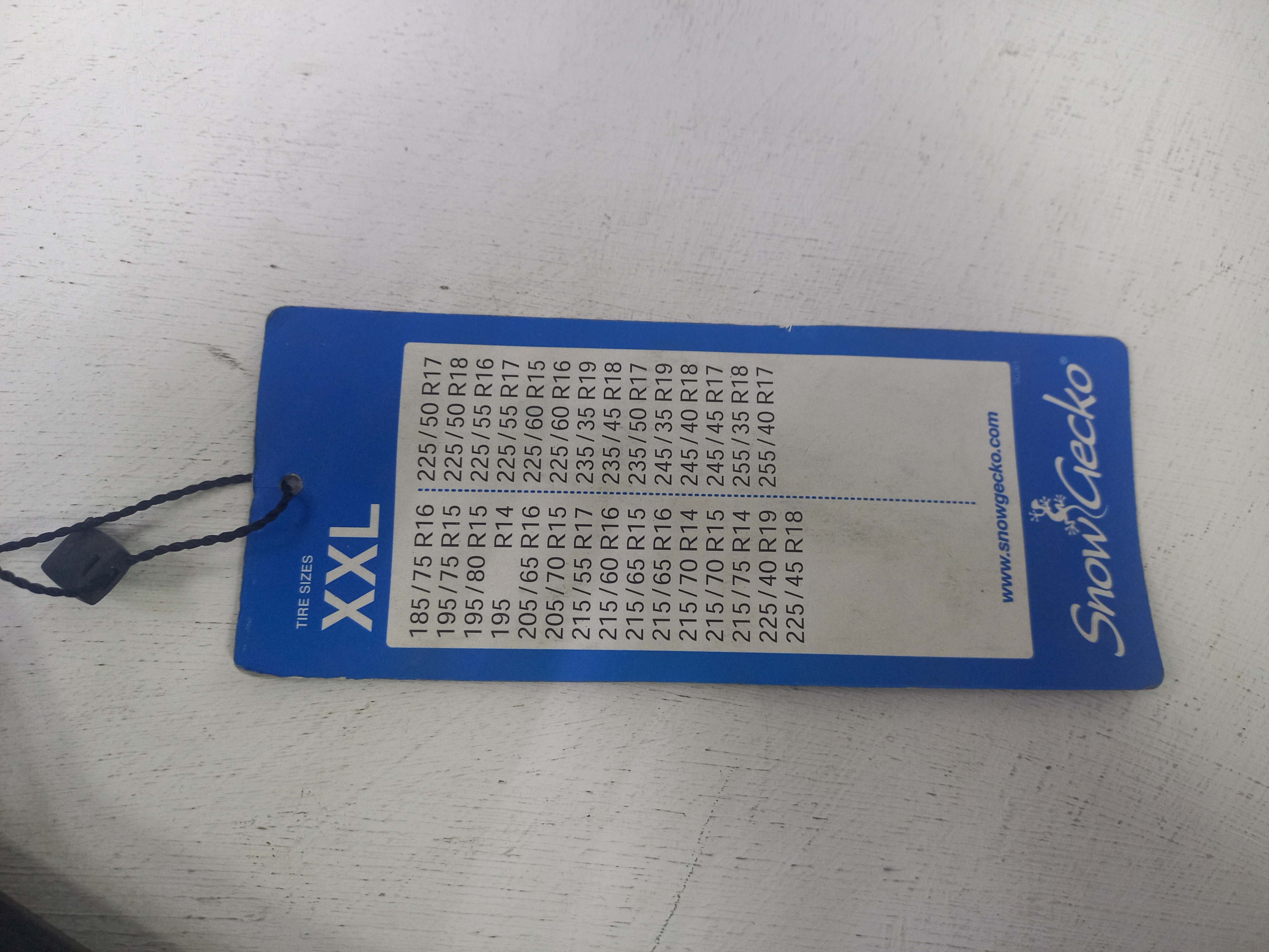 Чехлы противоскольжения SnowGecko XXL для автомобилей