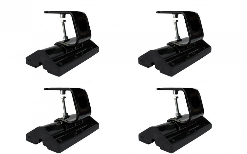 Опоры ED для автомобилей со штатными местами в крыше (Вид Е)