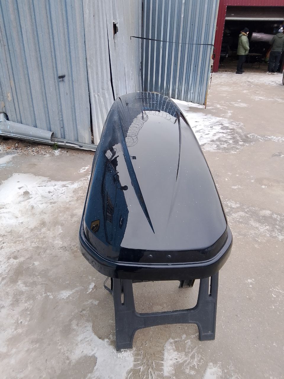 Автобокс Thule Motion 600 чёрный Б/У 001 Э