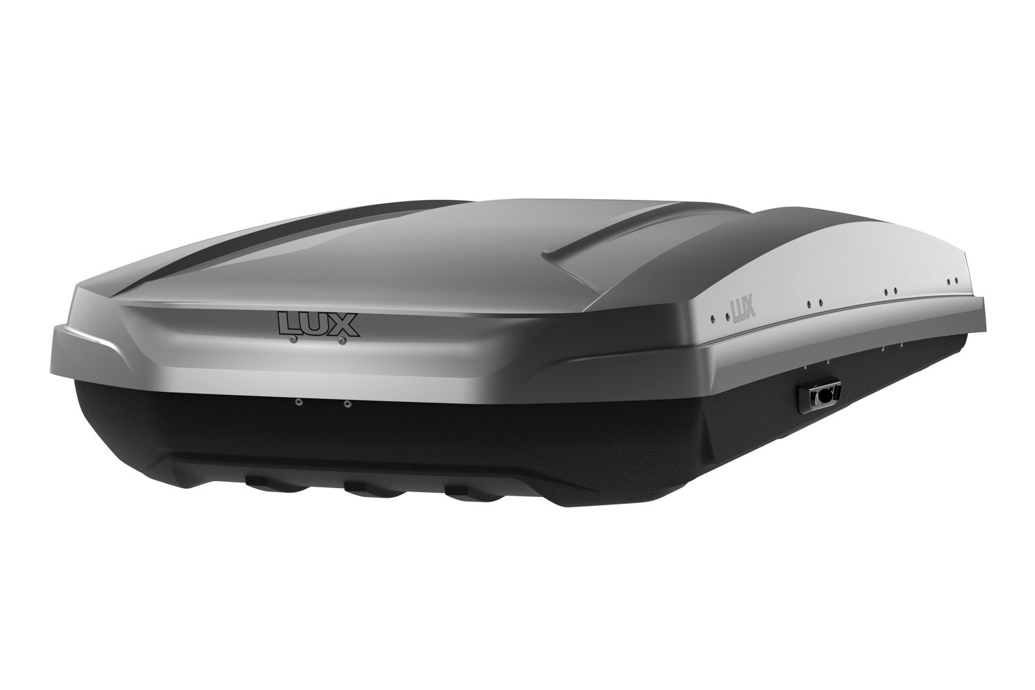 Автобокс на крышу LUX Major silver glossy (Люкс Майор серый глянцевый)