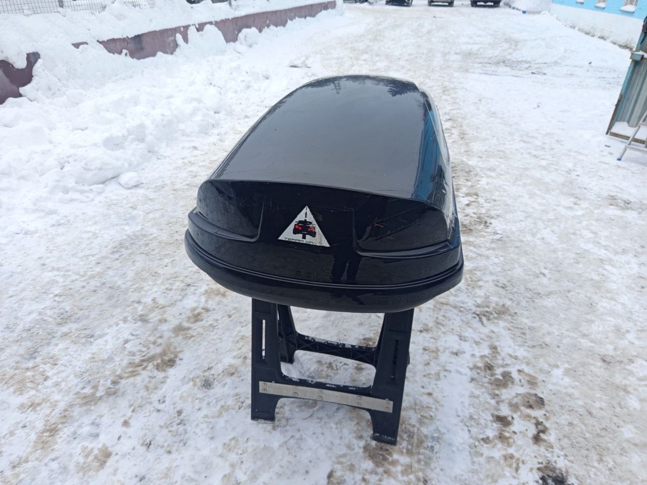 Автобокс Terra Drive 480 чёрный глянцевый Б/У