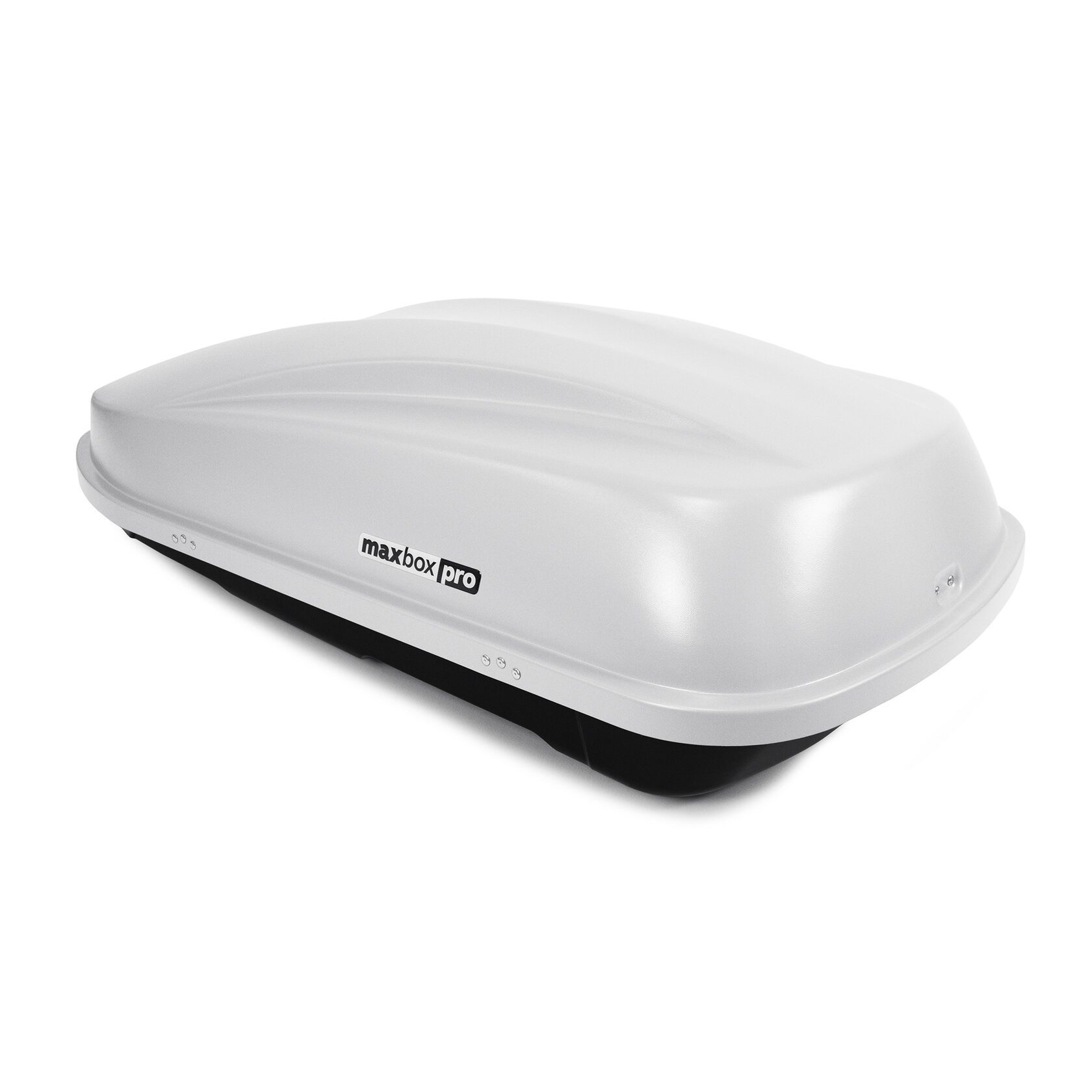 Автобокс на крышу MaxBox PRO / Maksima-List 380 white matte (МаксБокс / Максима-Лист 380 белый матовый)