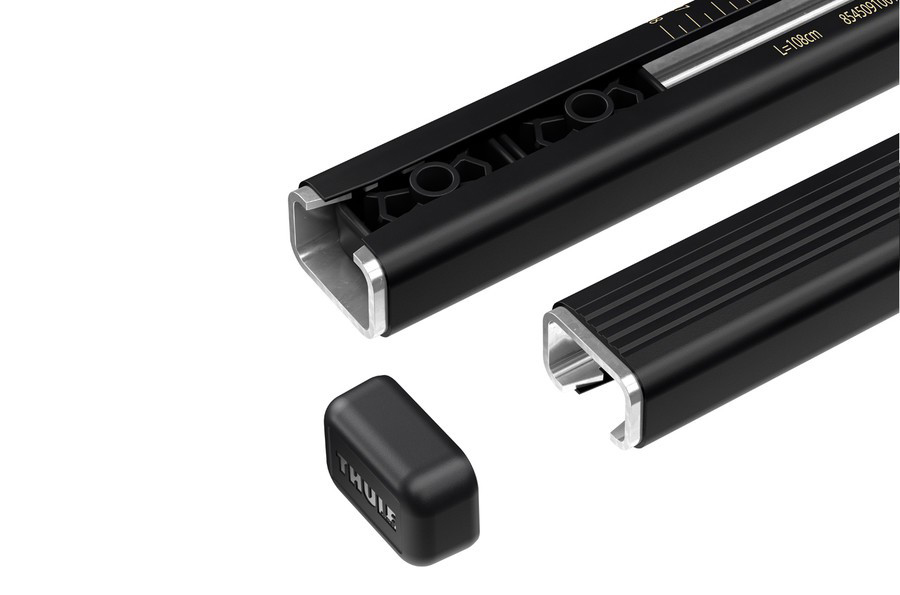 Багажник Thule SquareBar Evo Clamp на крышу Volvo S60 4-dr Sedan, 19-