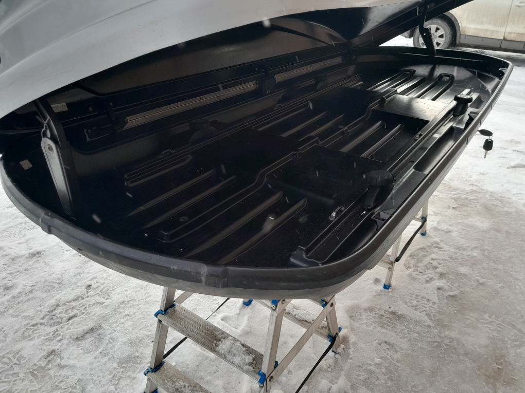 Автобокс Thule Motion 900 серый глянец б/у