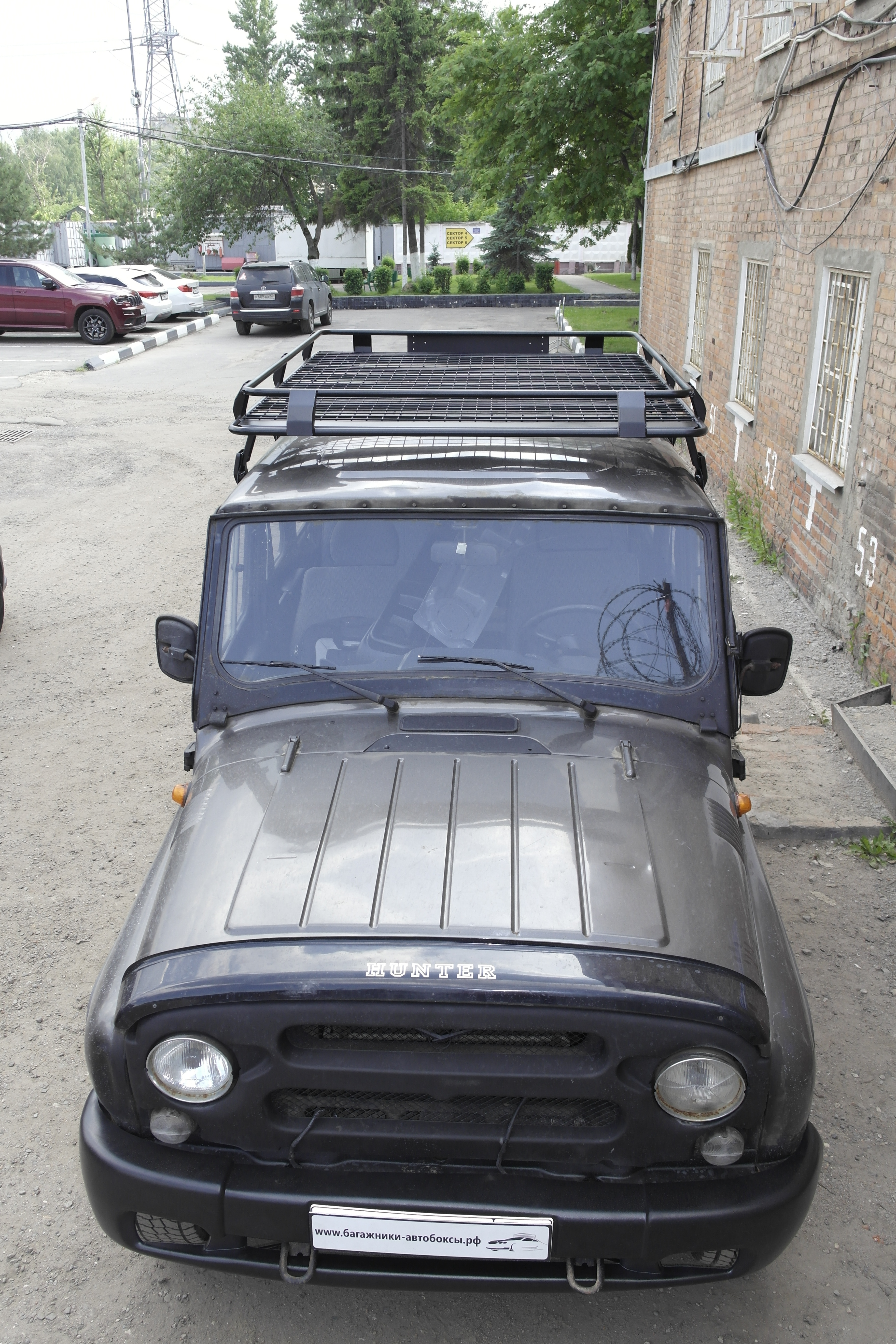 Грузовая корзина ED УАЗ Хантер 3151 с сеткой