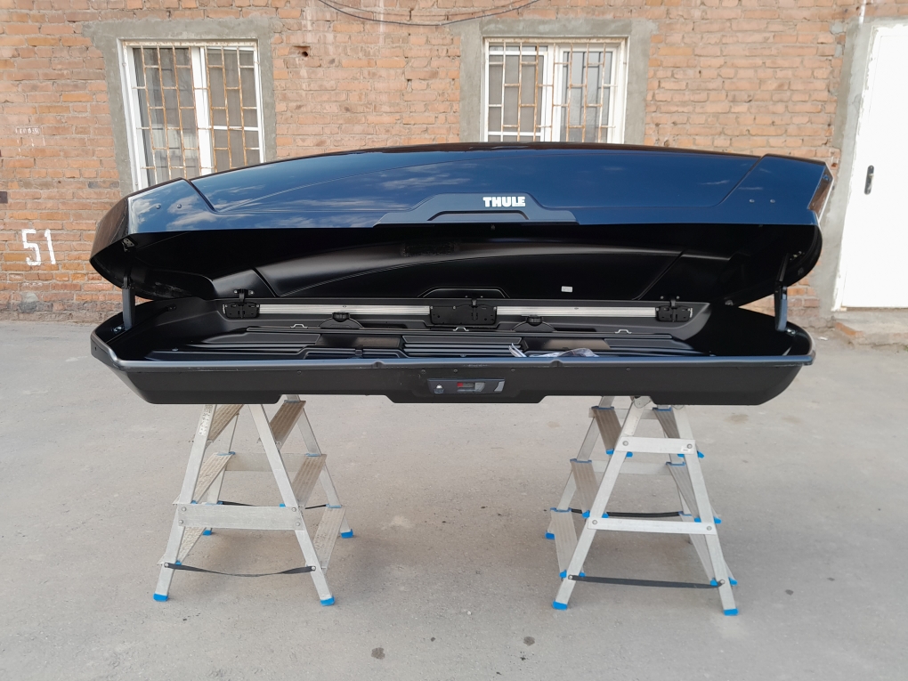 Автобокс Thule Motion XT XXL чёрный глянцевый б/у