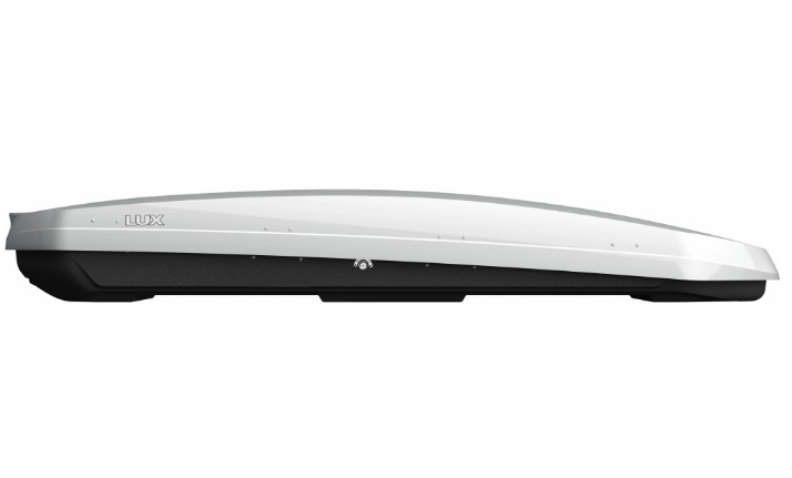 Автобокс на крышу LUX Major white glossy (Люкс Майор белый глянцевый)