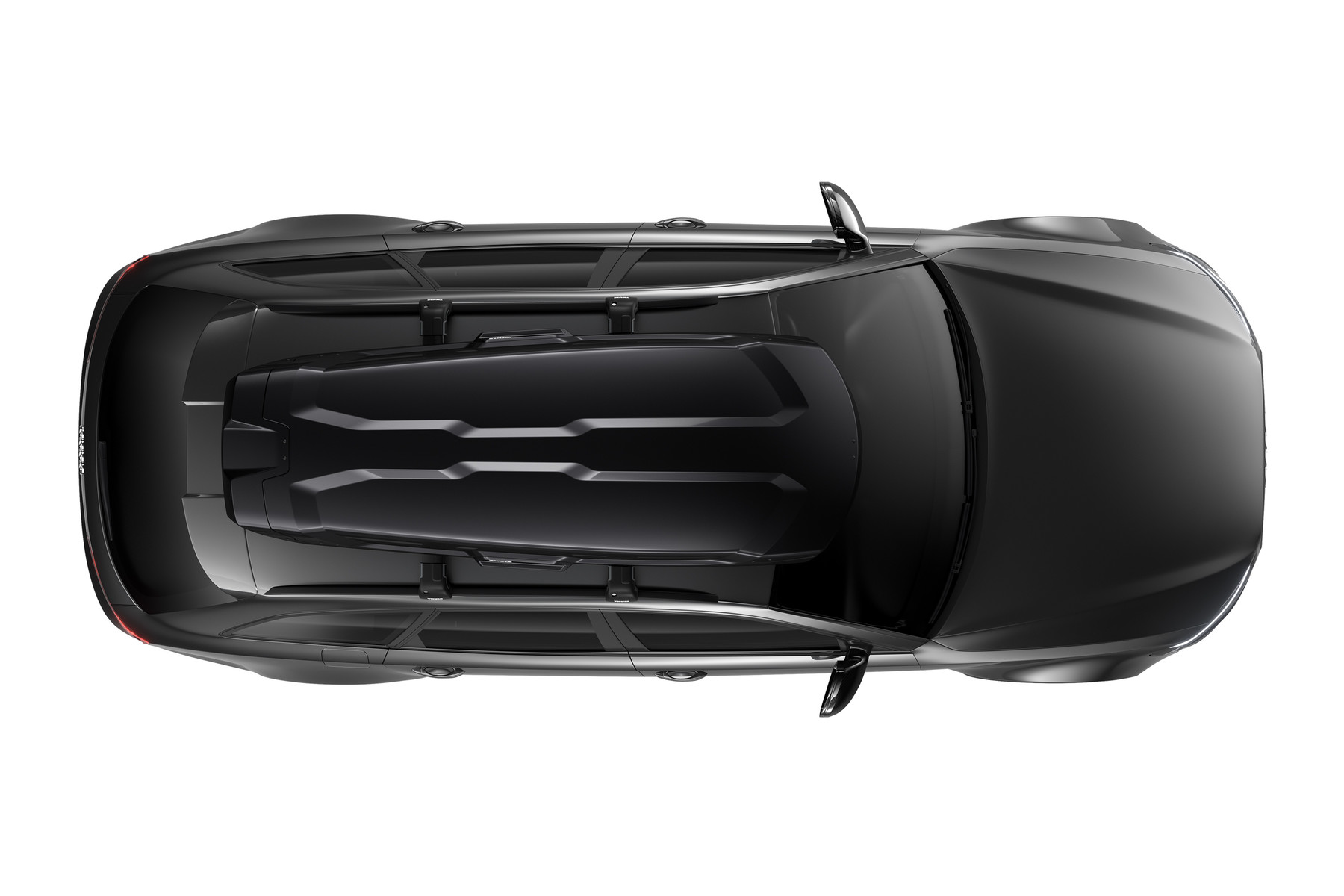 Автобокс на крышу Thule Vector L Black Metallic (Туле Вектор Л черный металлик)