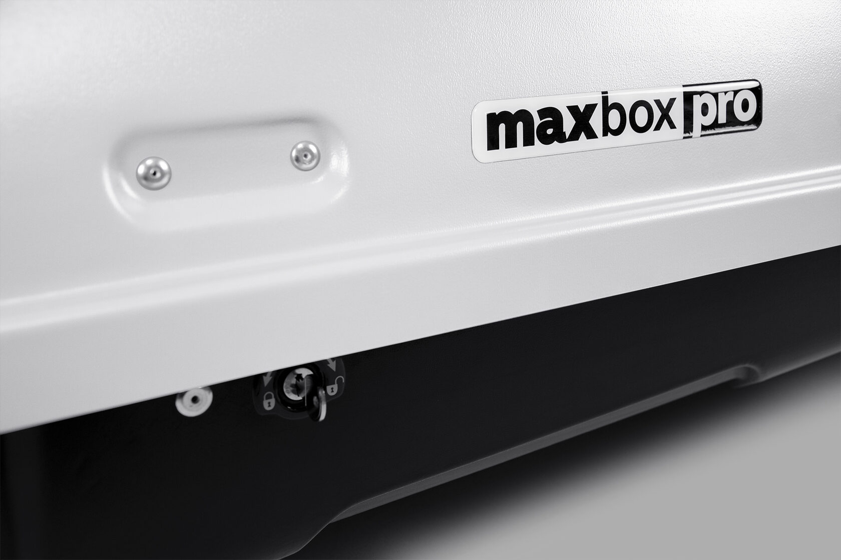 Автобокс на крышу MaxBox PRO / Maksima-List 380 white matte (МаксБокс / Максима-Лист 380 белый матовый)
