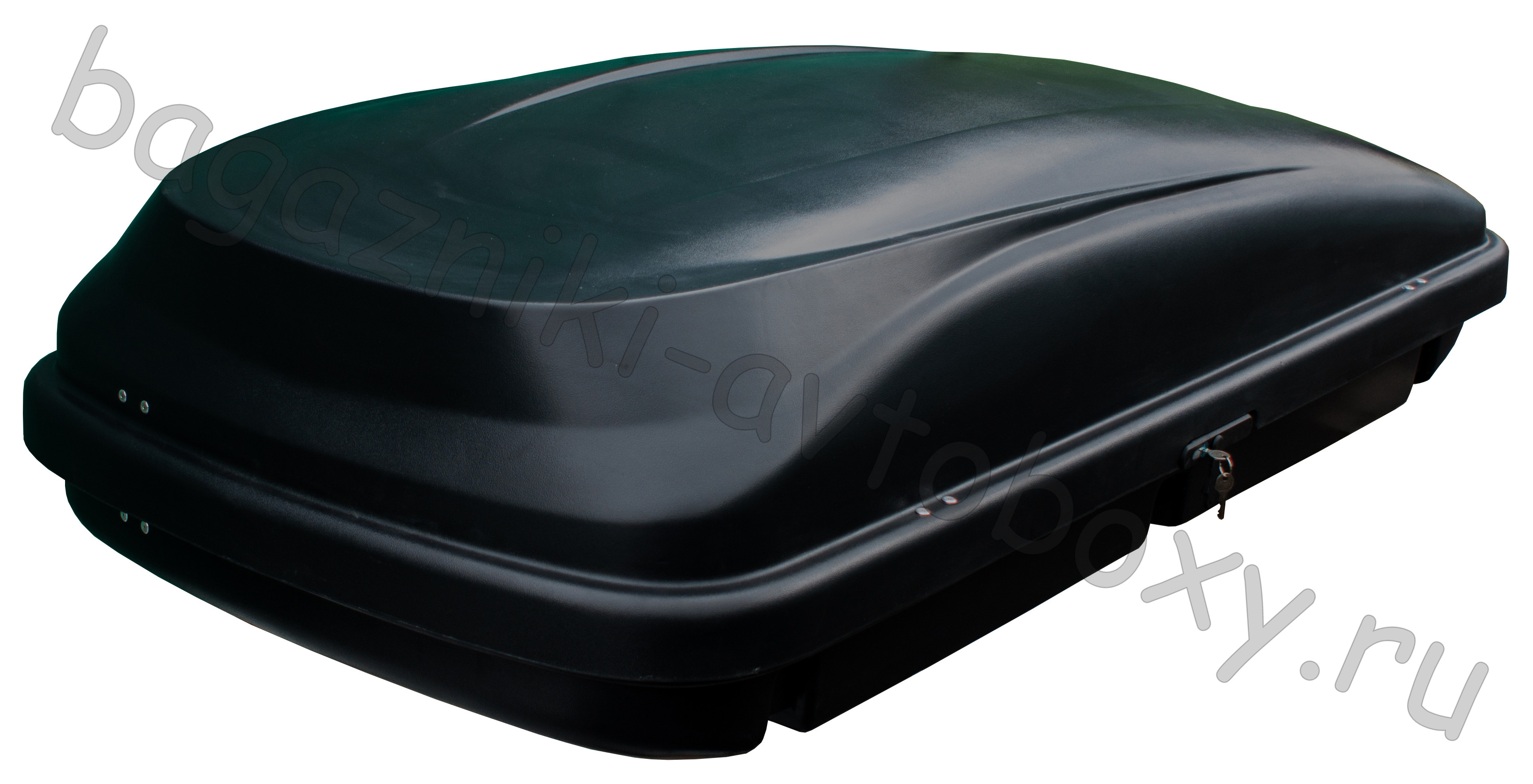 Автобокс на крышу Triton 460 black matte (Тритон 460 черный матовый)