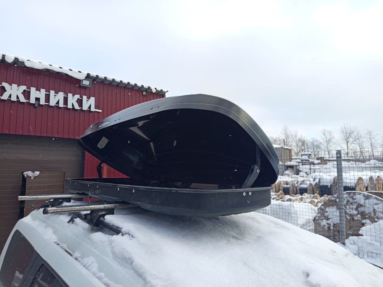 Автобокс MaxBox PRO (Максима-Лист) 520 чёрный матовый Б/У