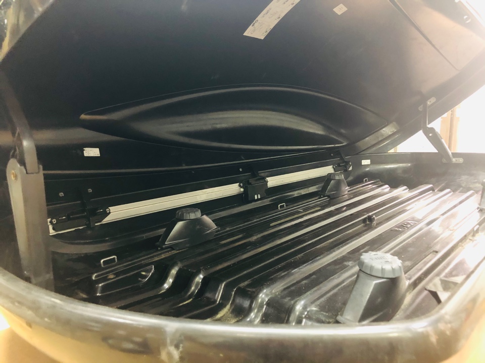 Автобокс Thule Atlantis 200 чёрный глянцевый