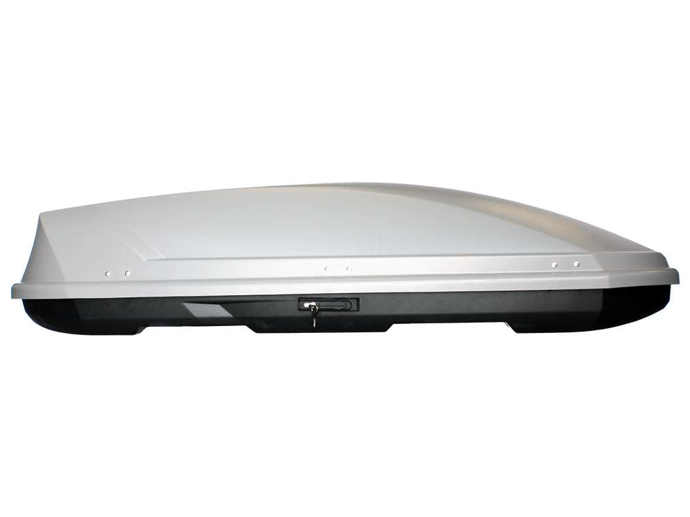 Автобокс на крышу Saturn 700 silver matte duo (Сатурн 700 серый матовый двусторонний)