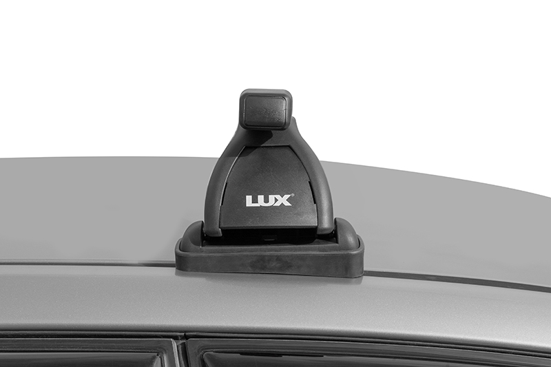 Автобагажник Lux БК1 Chevrolet Cobalt II седан 2011-2020 гладкая крыша прямоугольный