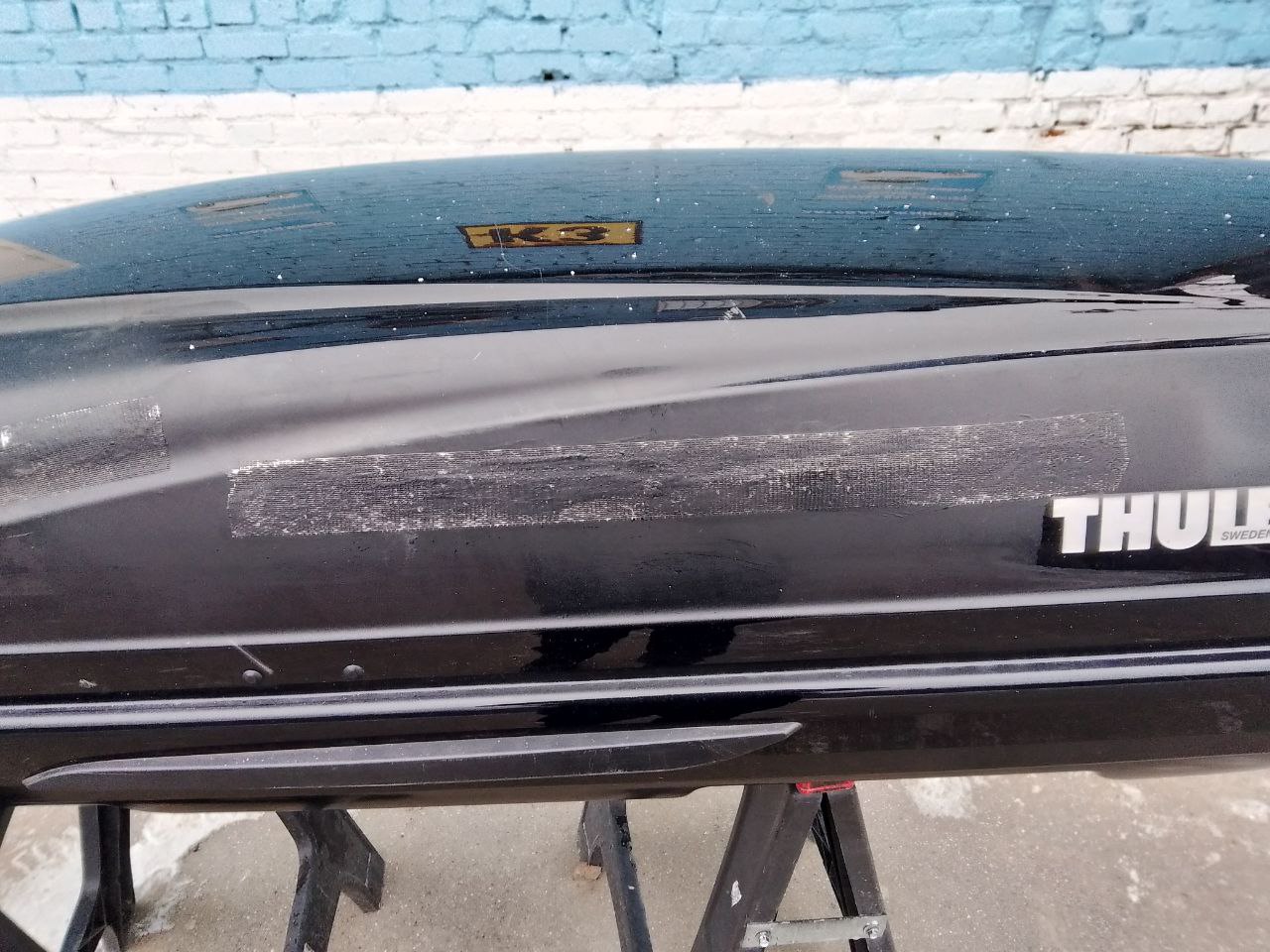 Автобокс Thule Motion 600 чёрный Б/У 001 Э