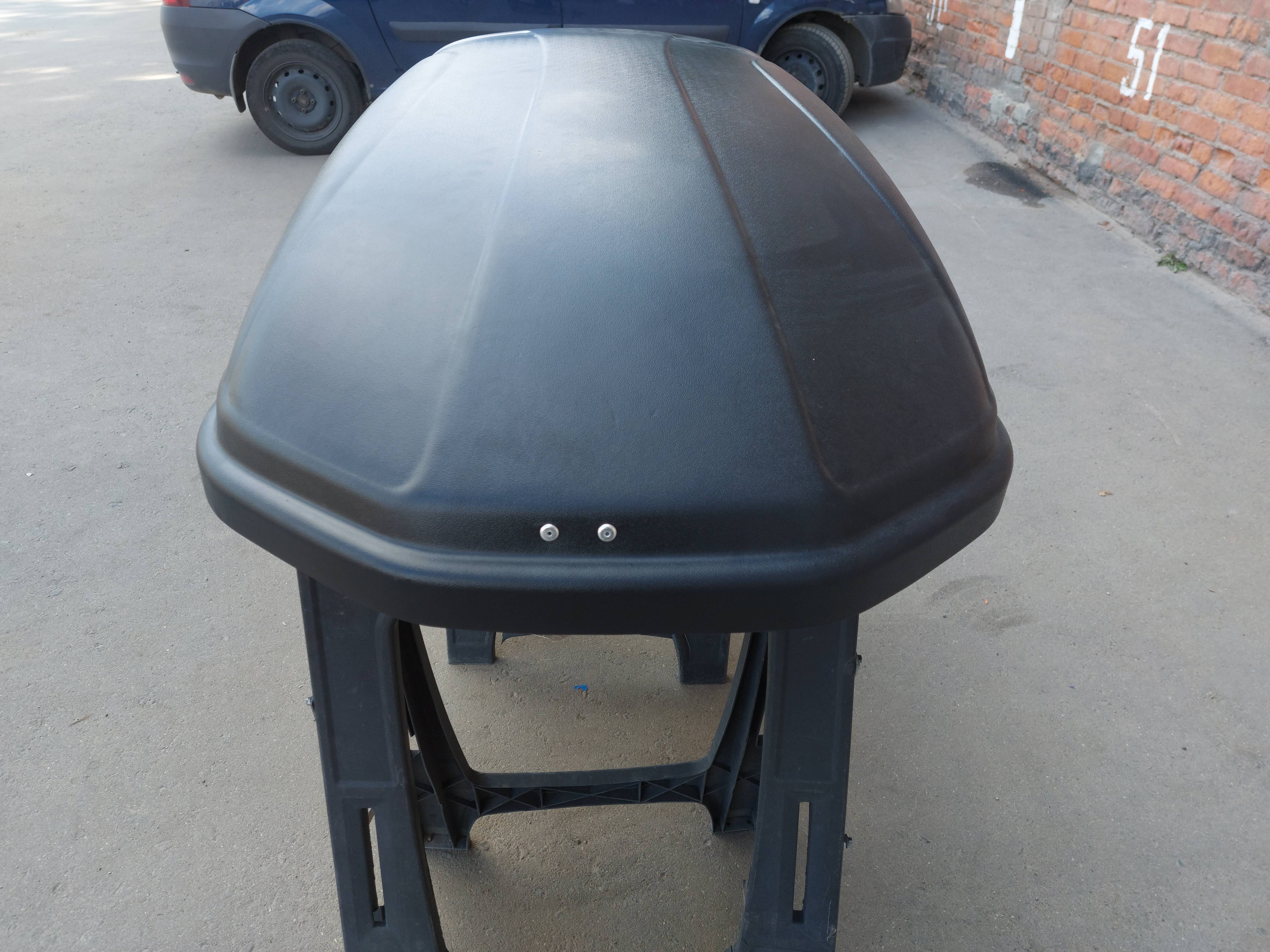 Автобокс на крышу Triton 350 black matte (Тритон 350 черный матовый)