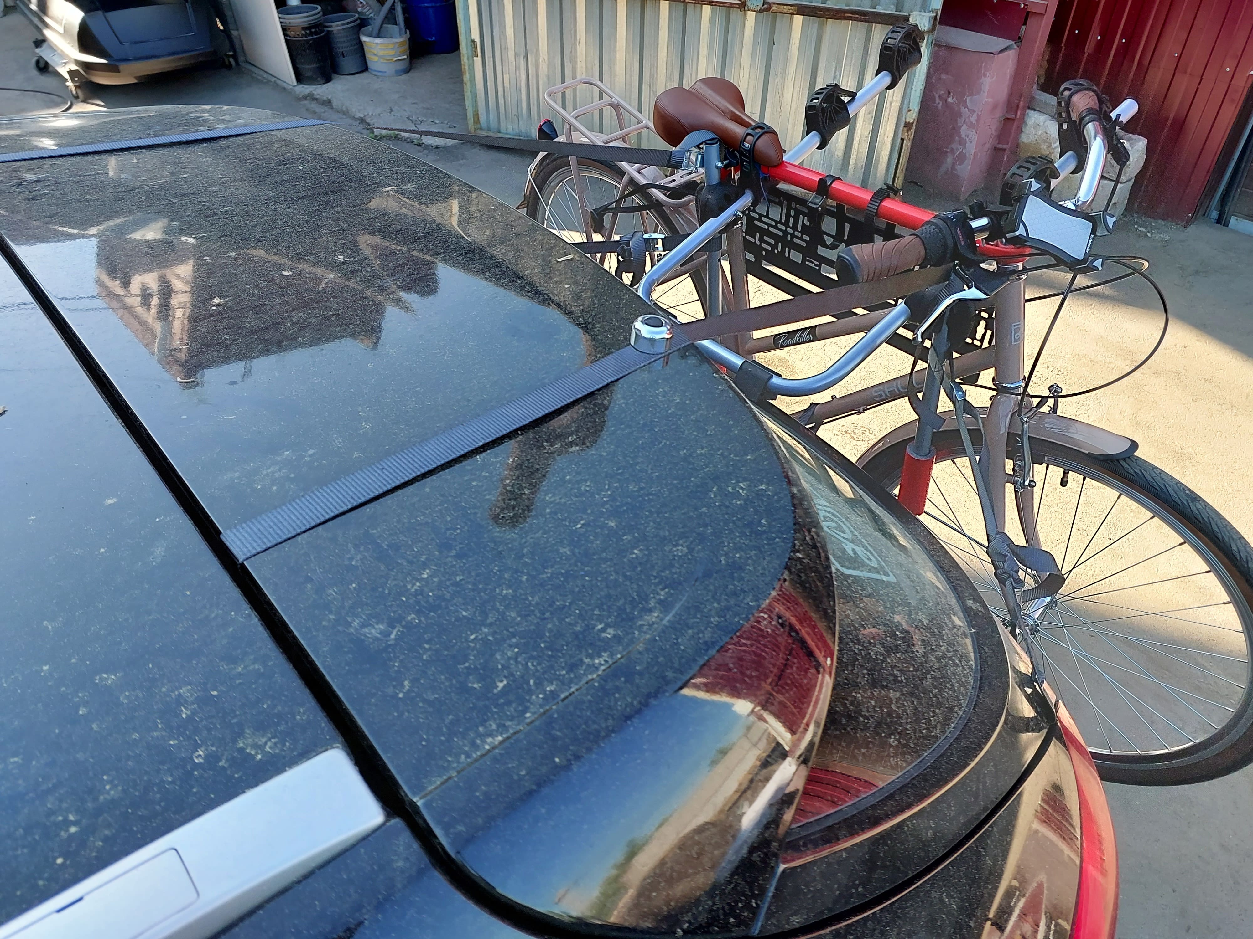 Велокрепление Amos Weekend 3 на заднюю дверь