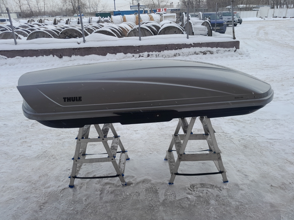 Автобокс Thule Motion 900 серый глянец б/у
