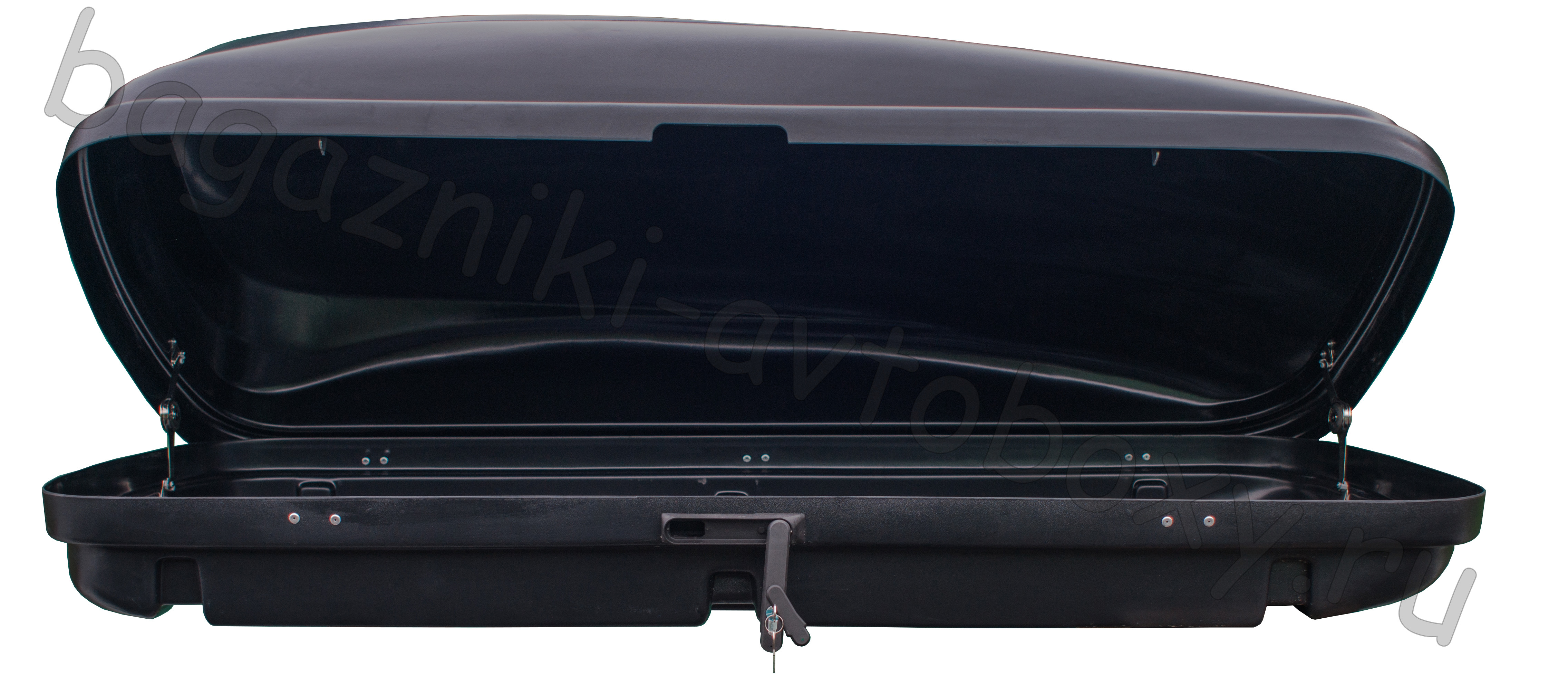Автобокс на крышу Triton 460 black matte (Тритон 460 черный матовый)