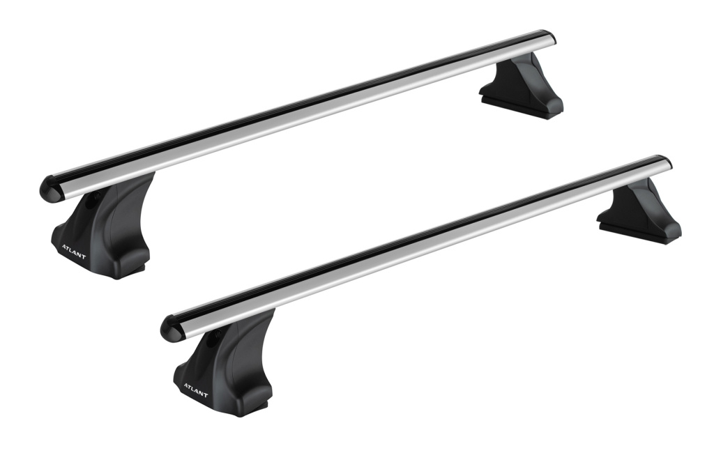 Автобагажник Atlant тип E для OMODA C5 2022-2025, 2024-2025 Гладкая крыша  Дуги Аэро усил. 7002+7263+8828.01