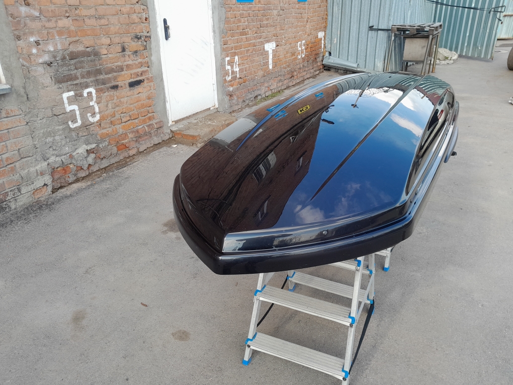 Автобокс Thule Dynamic 900 чёрный глянец Б/У