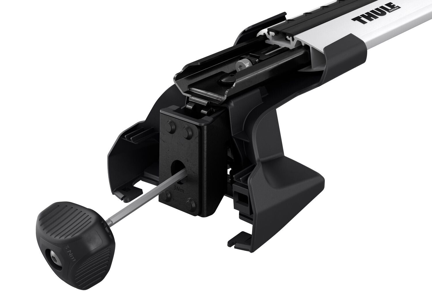 Багажник Thule Edge New Clamp на крышу Volkswagen Golf (Mk. VII) 5-dr hatchback 13-