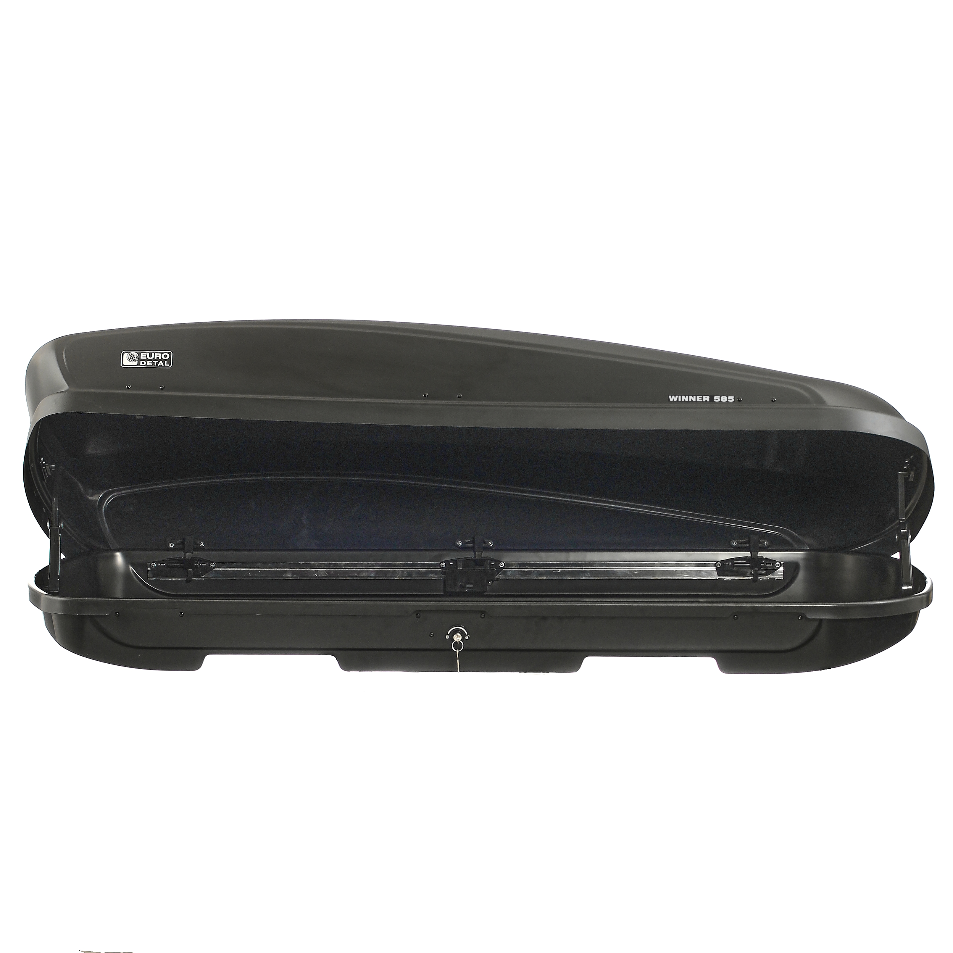 Автобокс на крышу Evrodetal Winner 585 black diamant (Евродеталь Виннер 585 чёрный диамант)