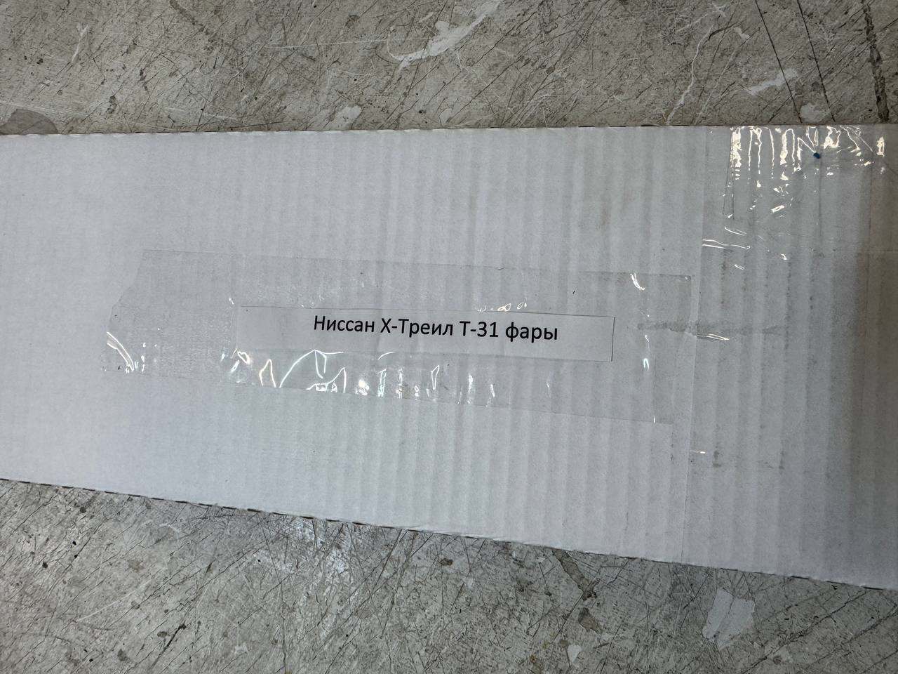 Багажник на Nissan T31 с фарами