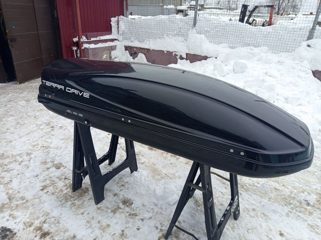 Автобокс Terra Drive 480 чёрный глянцевый Б/У