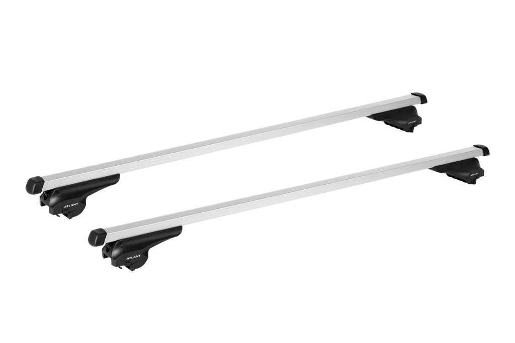 Автобагажник Atlant тип F для XCITE X-Cross 8 2024-2025 Интегрированные рейлинги Дуги алюм. Прямоугольные 7008+8825